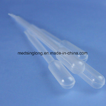 0.5ml, 1ml, 2ml, 3ml, 5ml Msll006 Medical Laboratory Disposable Plastic Pasteur Pipette