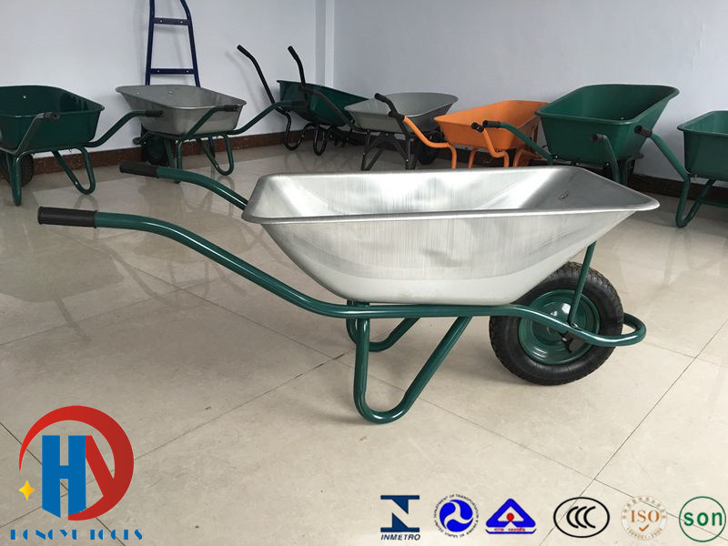 Heavy Duty Metal Wheelbarrow