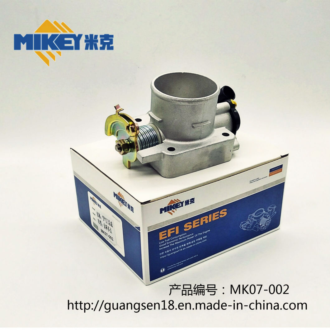 Throttle Valve Assembly. Gold Cup, 491, Li Fan, Great Wall, Pickup, Ballmer, etc. Product Number: Mk07-002.