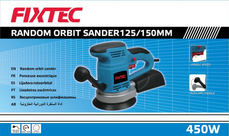 Fixtec Rotary Tool 450W 125/150mm Electric Rotary Sander (FRS45001)