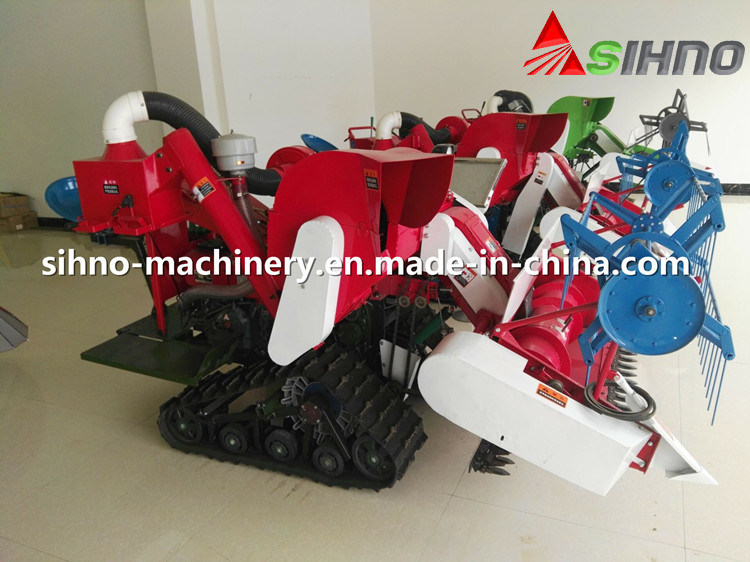 14HP Gear Drive Cheap Mini Rice Combine Harvester