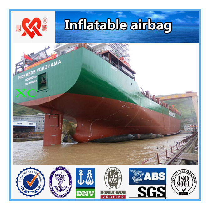 Marine Airbags for Ship Launching