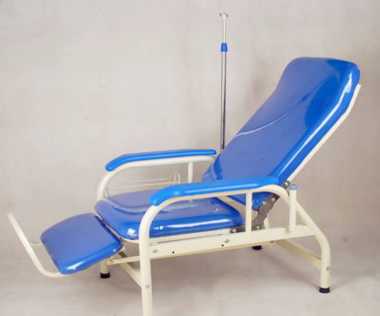 Hospital Furniture Medical IV Infusion Transfusion Drip Chair Patient Accompany Bed