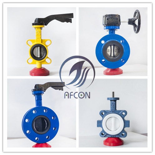 API/ANSI/DIN/JIS Cast Iron Wafer Butterfly Valve with Taper Pin