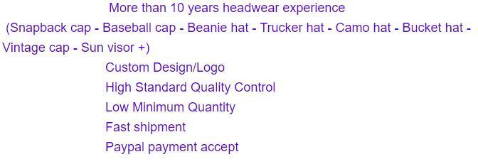 Design Label Custom Black Colour Wool Winter Knit Beanie Hat