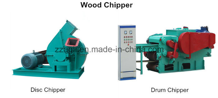 High Capacity Branch Chopper Wood Log Chipper Machine for Sale