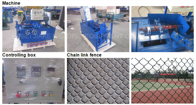 China Cheap Full/Semi Automatic Chain Link Fence Making Machine