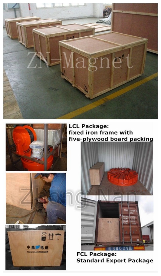 Lifting Electromagnet for Lifting Coiled Steel of MW16