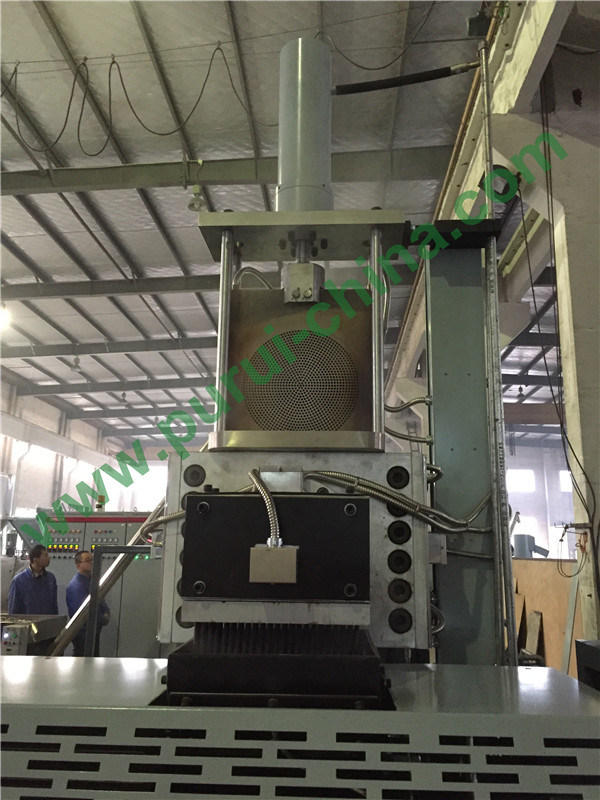Single Screw Plastic Granulating Machine for Waste HDPE Scraps/Films