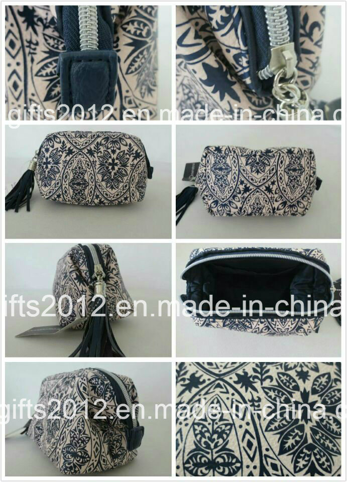 2017 Fashion Design Waterproof PVC Wash Cosmetic Bag for Travel