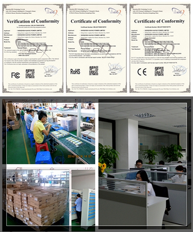 Vehicle Tool Rechargeable Battery Power Booster with Ce/FCC/RoHS