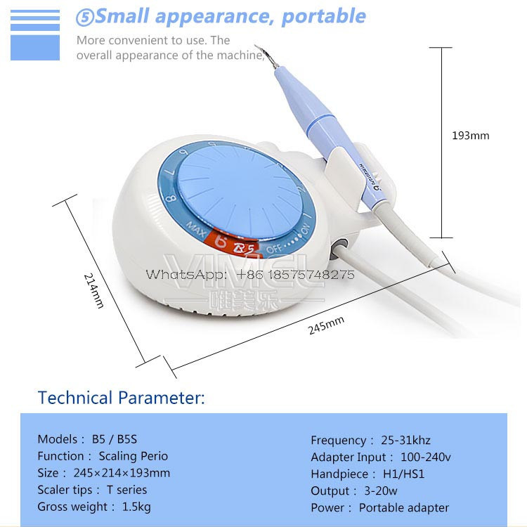 Woodpecker Ultrasonic Piezo Scaler Baolai B5 Cheaper