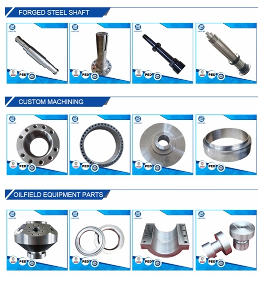 Forging Stainless Steel Solid Shaft CNC Machining Shaft