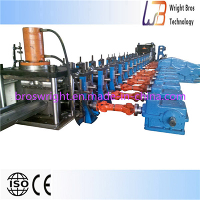 W Beam Highway Guardrail Roll Forming Machine