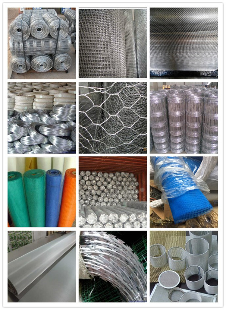 Plastic PVC Coated Barbed Wire Mesh (15*15)