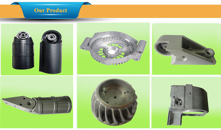 China High Quality Aluminum Gravity Die Casting with CNC Machining Casting Parts for Lamp Post