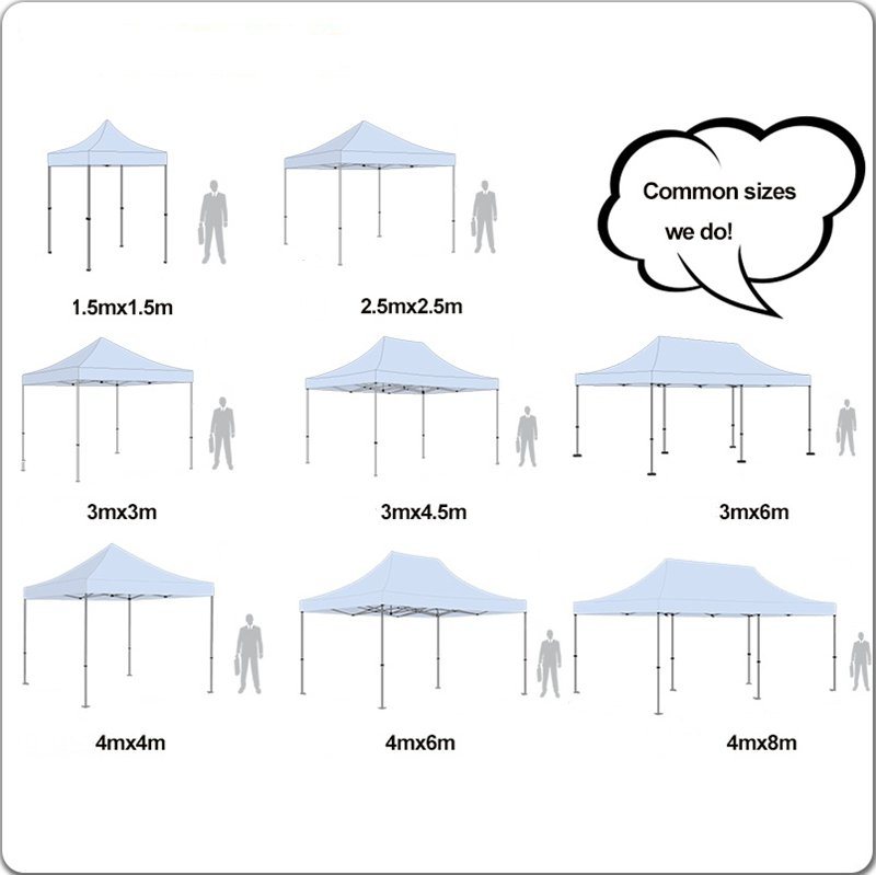3X3m Folding Outdoor Gazebo Marquee Tent Canopy Pop up Party Tent