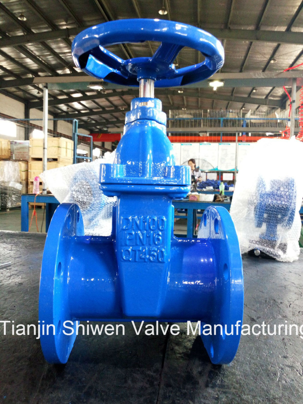 Non-Rising Stem Resilient Seated Gate Valve Pn16