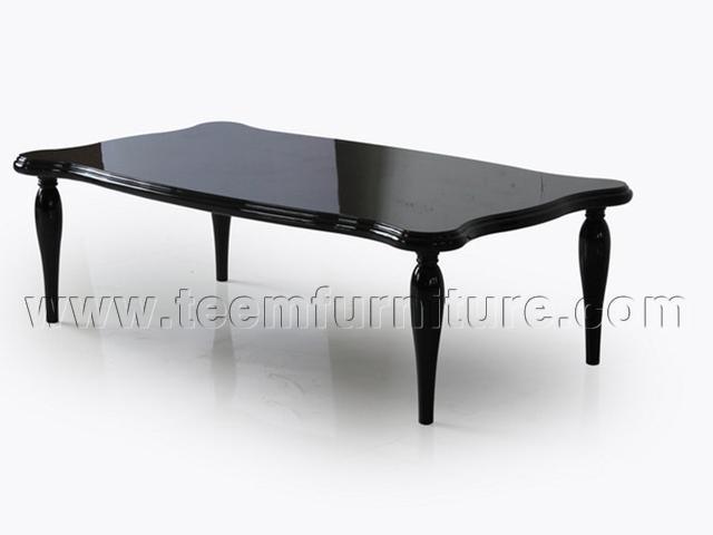 Modern Wood Furniture Coffee Table for Living Room, Glass Coffee Table (LS-845A)