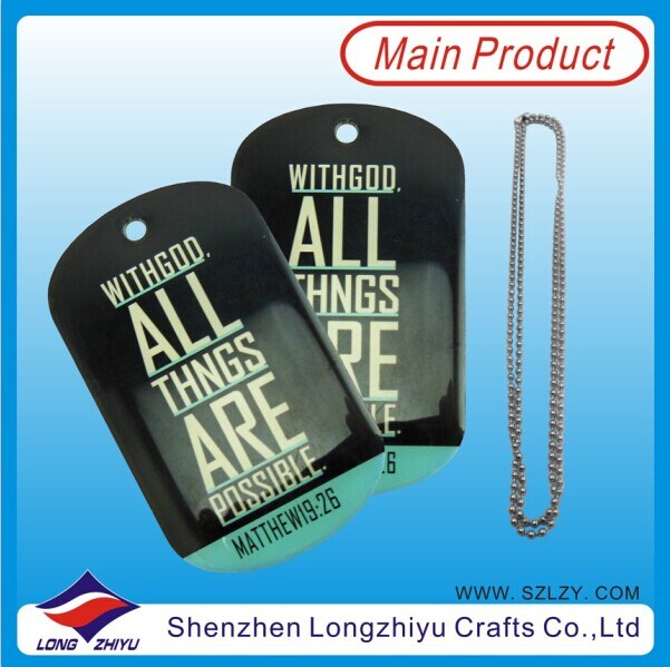 Stainless Steel Dog Tag Heart Shaped Stamping Dog Tags