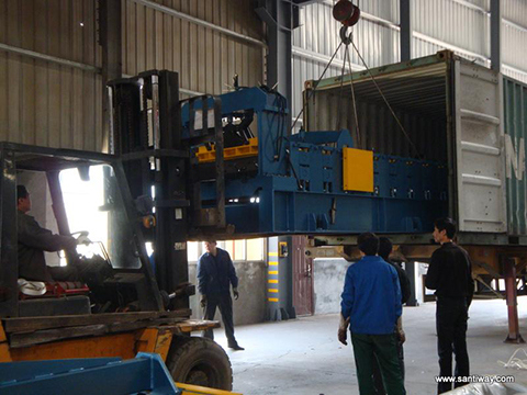 Steel Roof Tiles Cold Roll Forming Machine