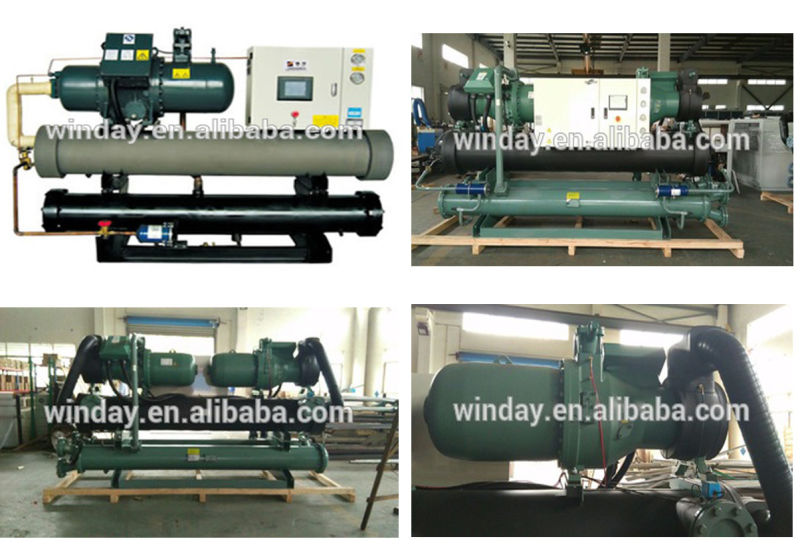 Screw Type Water Cooled Industrial Water Chiller