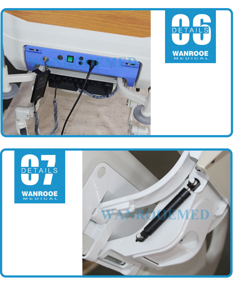 Aldr100A Multi-Function Hospital Obstetric Gynecology Examination Bed