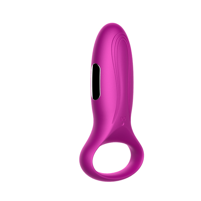 Hot Sale Silicone 7-Function USB Rechargeable Cock Ring Sex Product