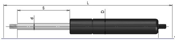 Customized High Pressure Air Rifle Gas Spring Gas RAM
