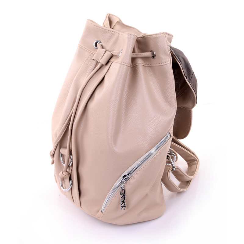 Ladies Leather Satchel Bag Designer Travel Backpack