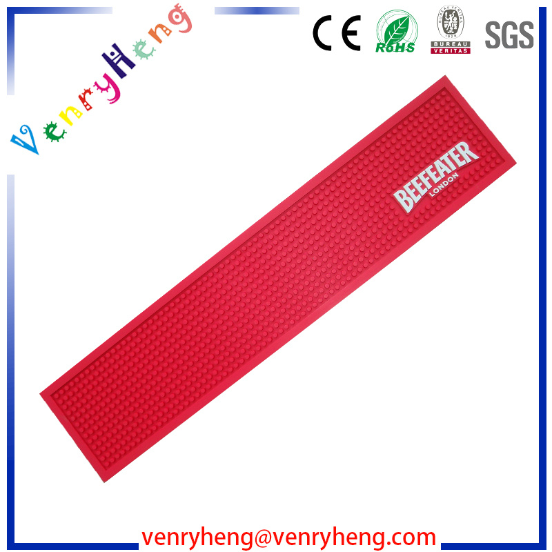 High Quality Anti Slip Customized Cartoon Rubber Bar Mat