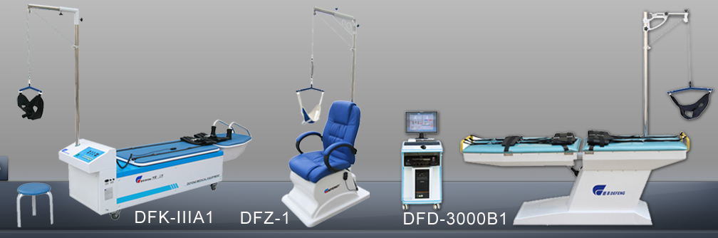 3D Computer Controlled Lumbar Traction Bed