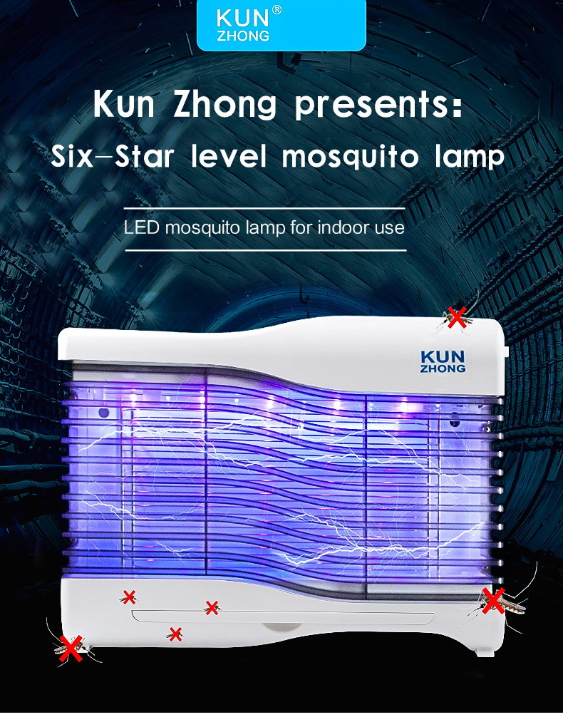 LED Mosquito Lamp for Indoor Use