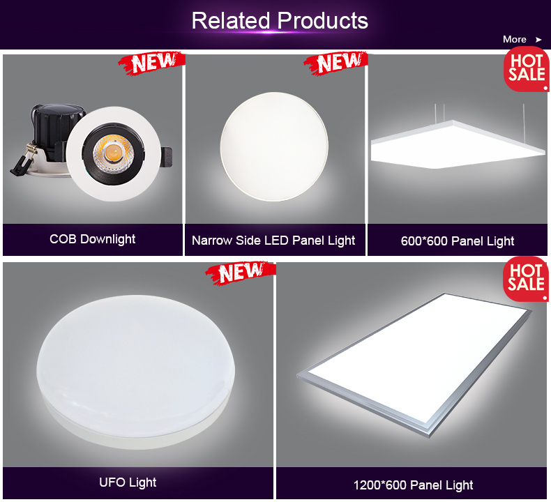 Embedded 24W 36W 48W Ultra Slim 300*300 Square LED Panel Light