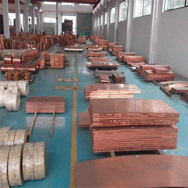 China Supply Copper Plate Price 99.99%, Oxygen Free Copper