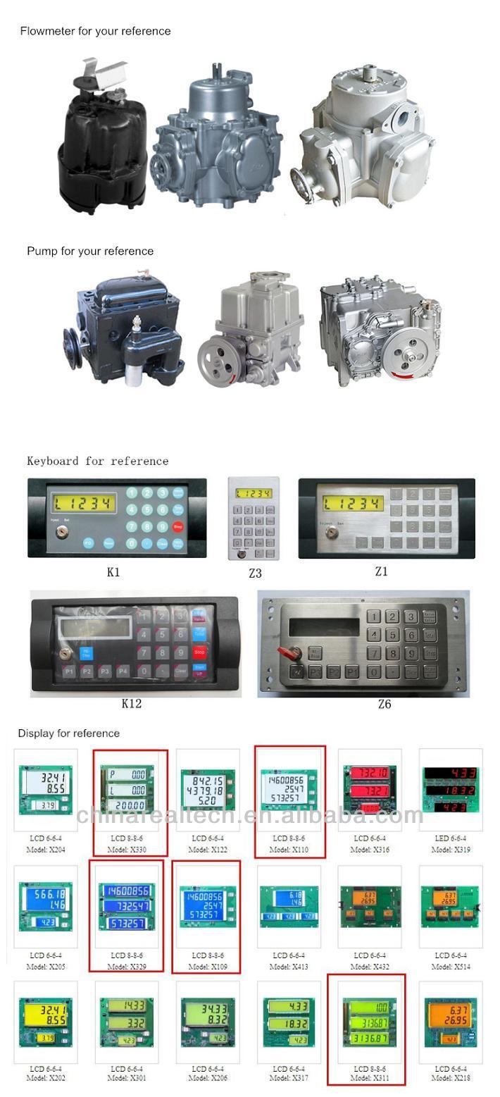 Gilbarco Type 4-Pump&8-Nozzle&2-Displays (Rt-G482) Fuel Dispenser