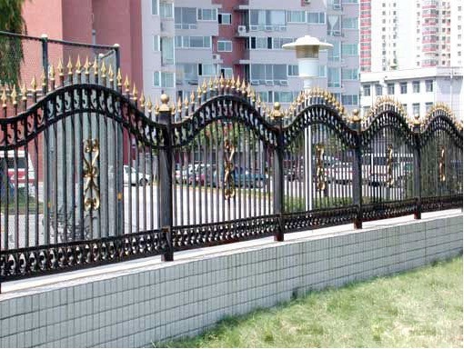 Ornamental Wrought Iron Fencing /Aluminium Garden Fence