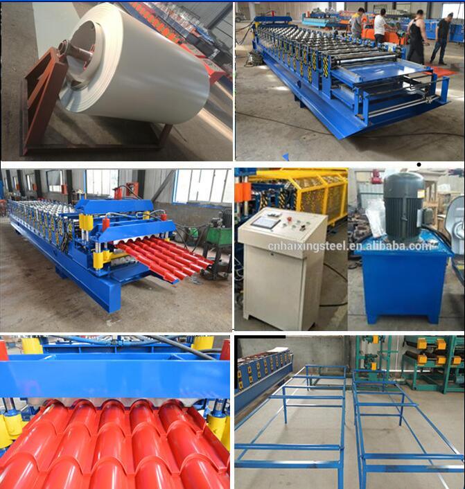 Glazed Roof Tile Roll Forming Machinery