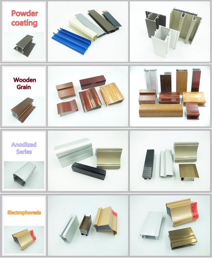 Optional Color for Custom Aluminum Alloy Aluminium Extrusion Profile with ISO Ce Certificate