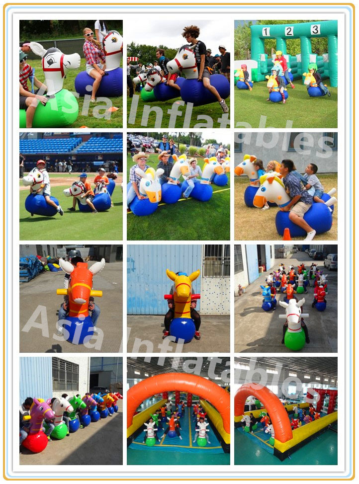 New Arrival Funny Jump Inflatable Pony Hops for Sale