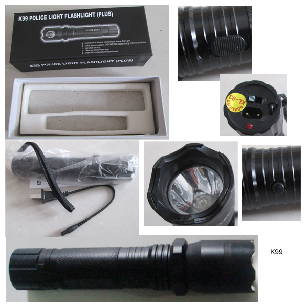 Stun Gun Torch Multifunction Flashlight for Self Defense (1101)