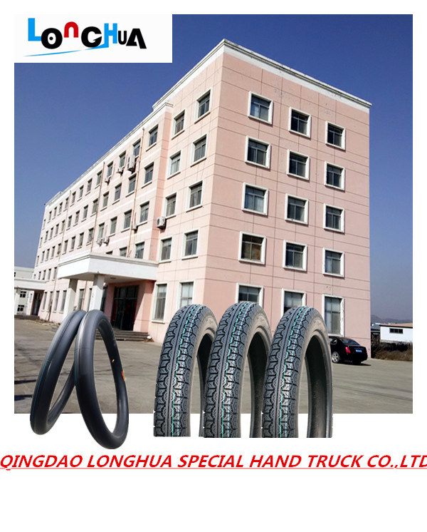 DOT Approved Natural Rubber Motorcycle Tyre with Golden Quality (3.00-18)