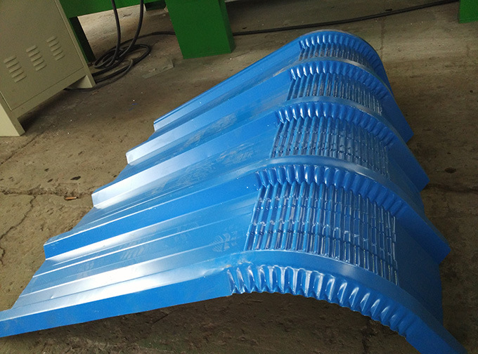 Metal Trapezoidal Type Roof Curving Machine for Roll Forming Machine