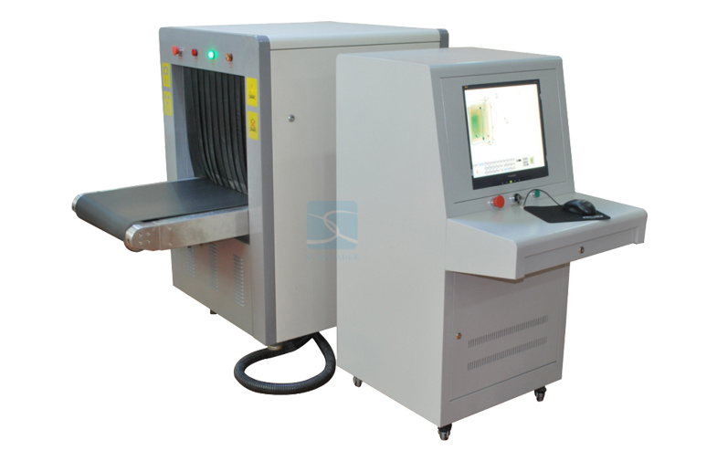 0.2m/S High Quality Control 6550 X-ray Baggage Inspection Machine