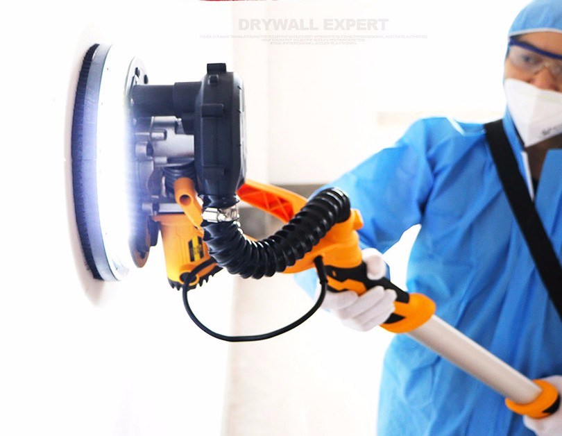 800W Drywall Sander Drywall Vacuum Adjustable Electric Variable Speed