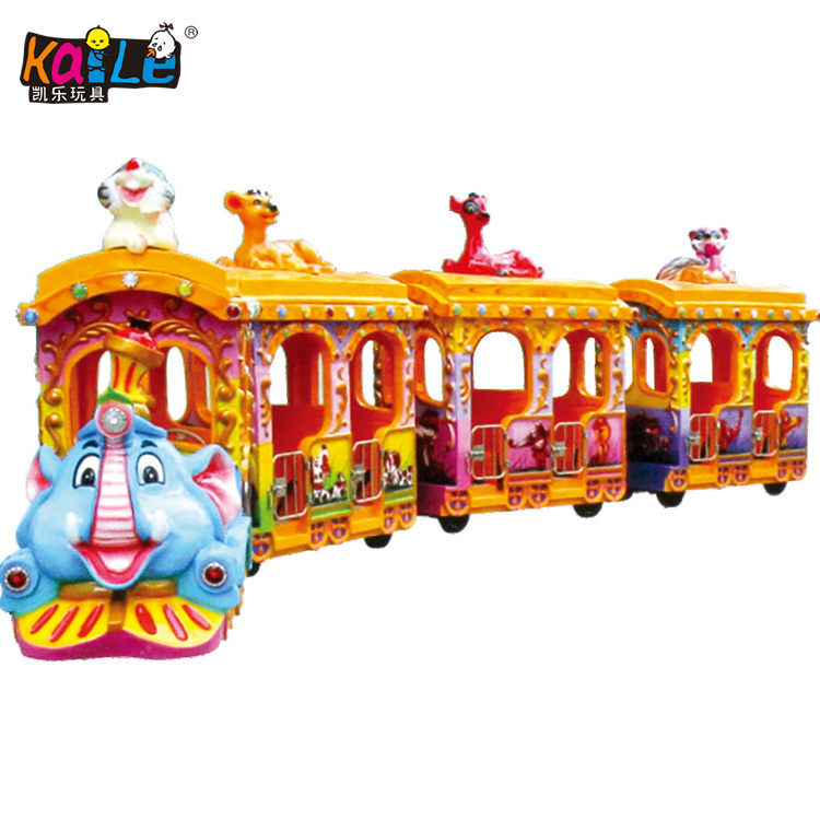 Amusement Park Mini Electric Trackless Adult Battery Tourist Train Rides for Sale