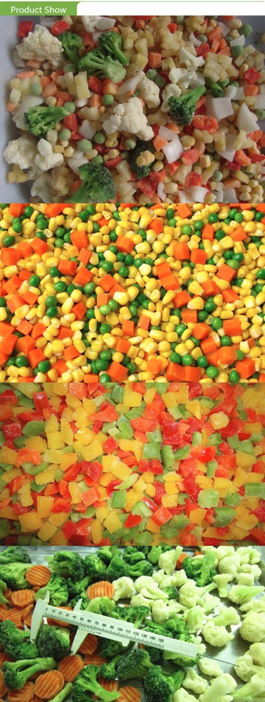 Frozen Vegetables with Carrot Peas Sweet Corn