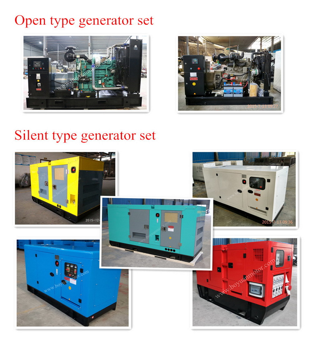 Silent Power Diesel Electric Generator by Chinese Diesel Engine (20KW~200KW)