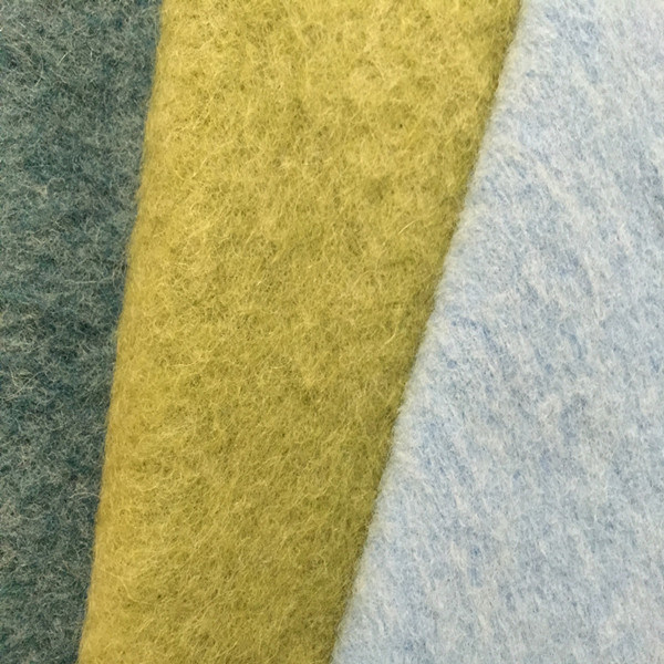 Boiled Wool Fabric, Knitting Tweed Fabric