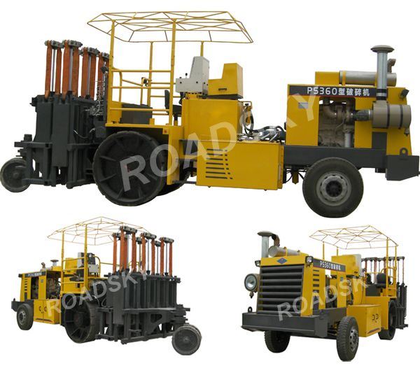 Mult-Head Recycling Heavy Concrete Breaker Machine for Road Construction